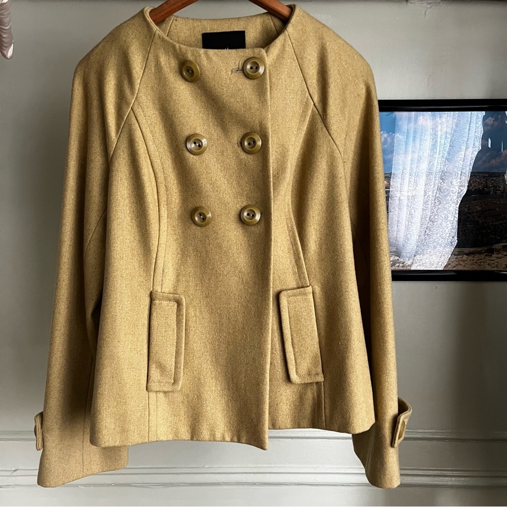 Chartreuse Fall coat